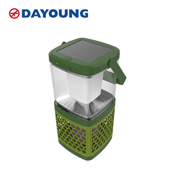 Dayoung DYT-Y7 2-in-1 Solar Bug Zapper LED Camping Lantern