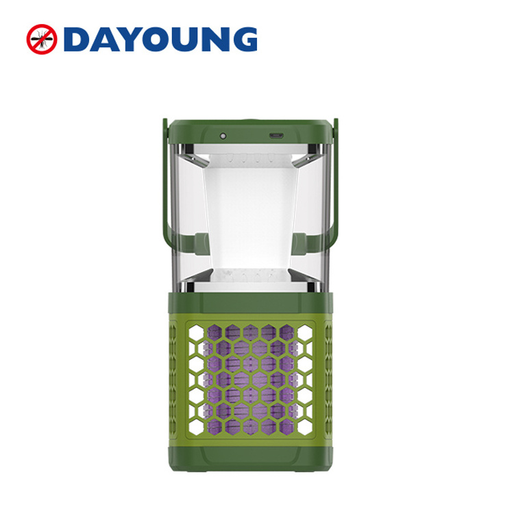 Dayoung DYT-Y7 2-in-1 Solar Bug Zapper LED Camping Lantern