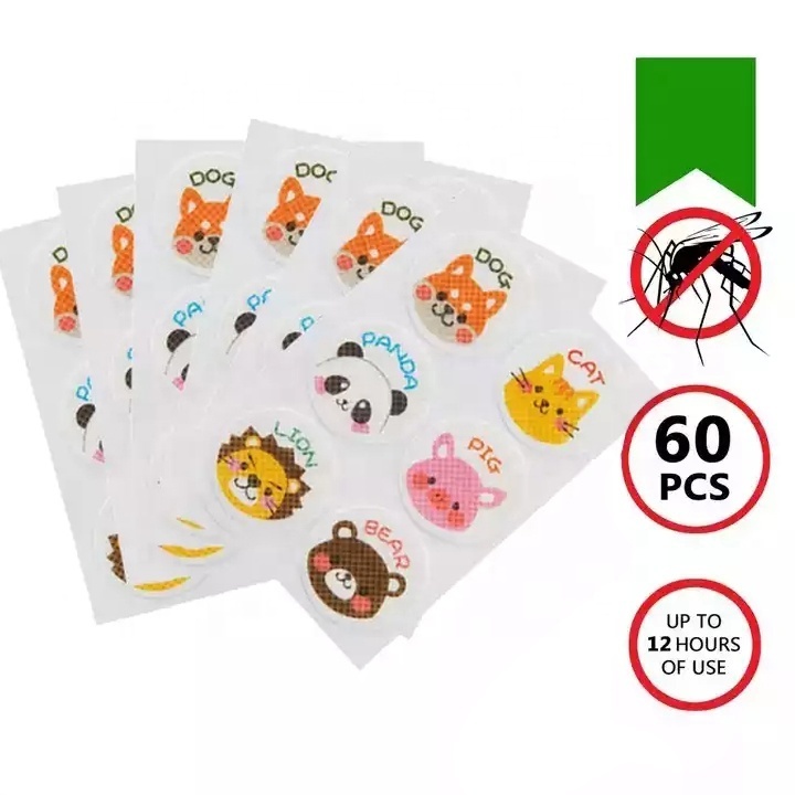 Dayoung Non Woven Natural Anti Mosquito Repellent Patch Anti Mosquito Patch Stickers for Kids