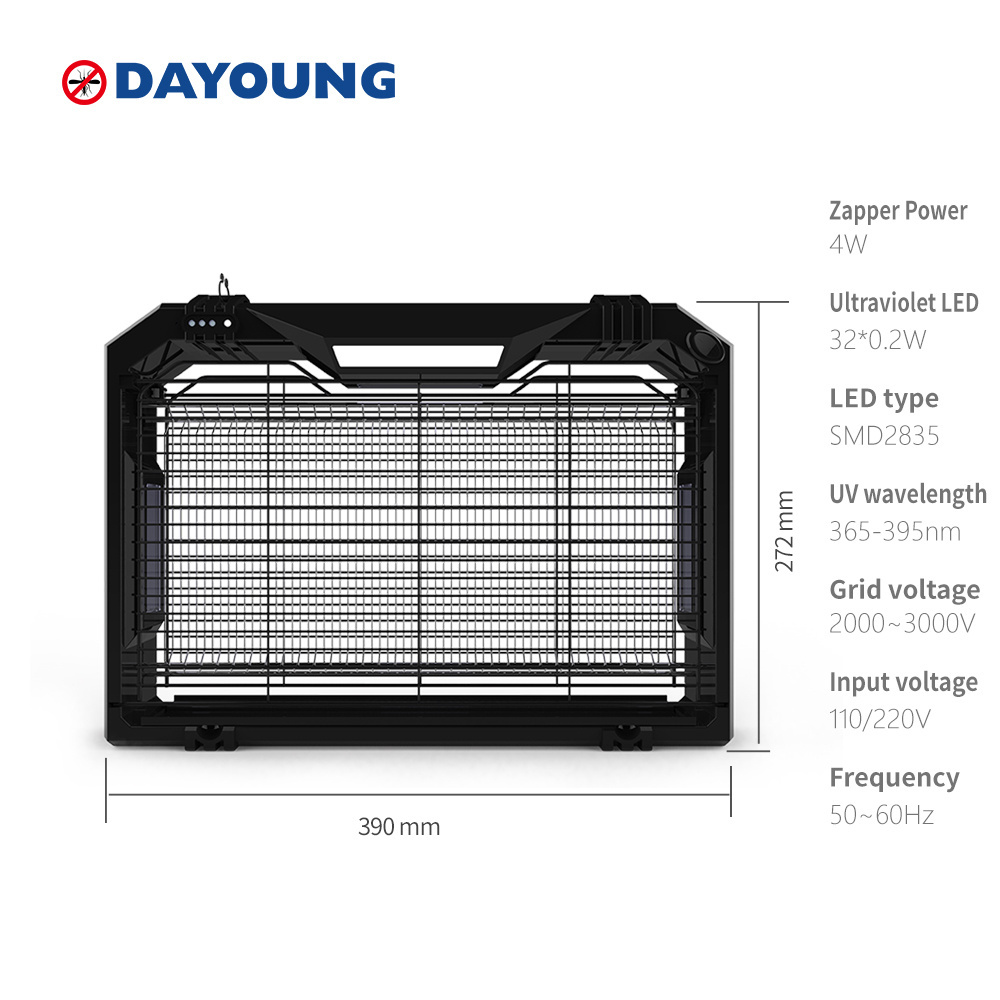 Dayoung Hot sales Bug Zapper Insect Killer With CE And RoHs Certificate Pest Control Electronic LED Mosquito Killer Lamp