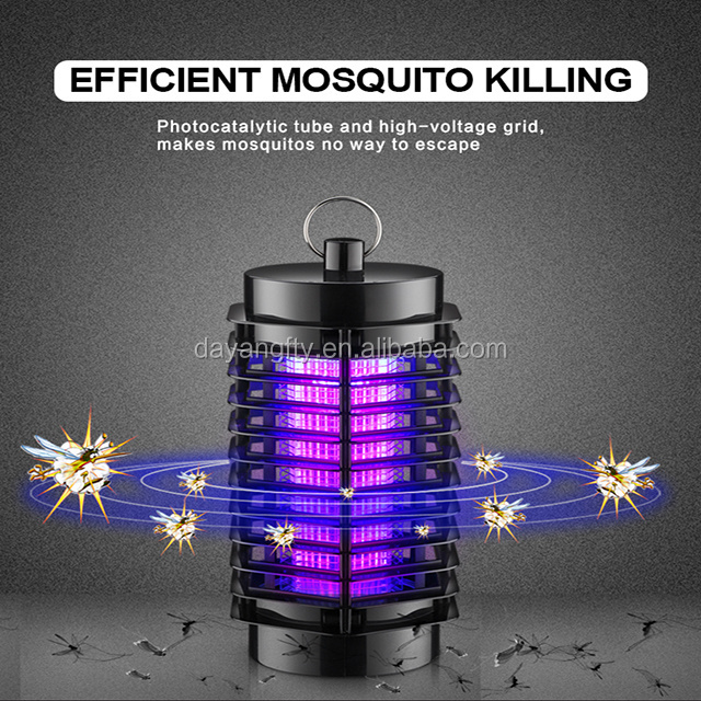 Fly Pest Attractant Trap Indoor Outdoor UV Light Backyard Patio Home Electronic Mosquito insect killer lamp CE Rohs bug zapper