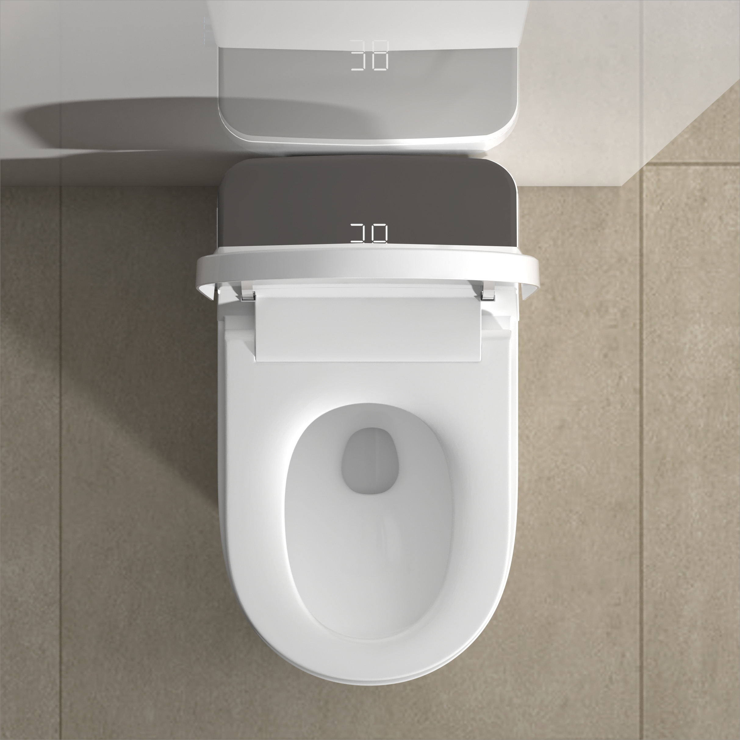 Smart Intelligent Ceramic One-Piece WC Toilet Bowl New Product Bidet WC for Bathroom Smart Toilet