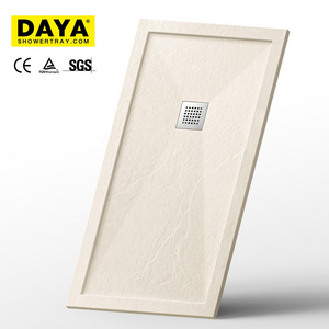 Artificial Stone Shower Tray Base Customized Shower Base For Bathroom Shower Wall Panel