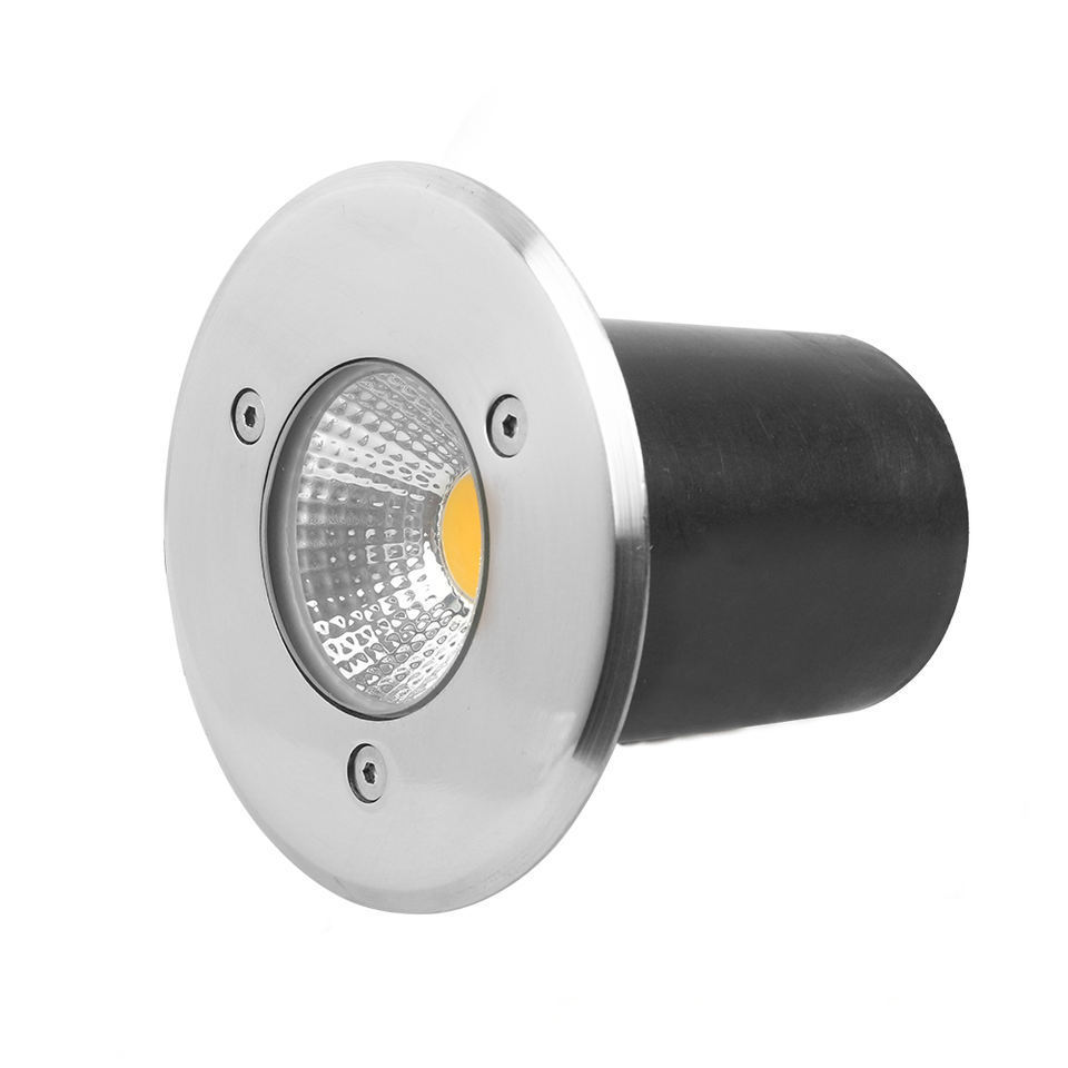 3W 5W Spotlight Landscape Lamp IP65 Waterproof 24V 110 220V Aluminum LED Waterproof Outdoor Buried Recessed Inground Light