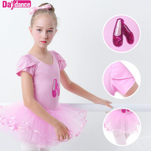 Pretty Sequins Girls Princess Ballet Tutu Dress