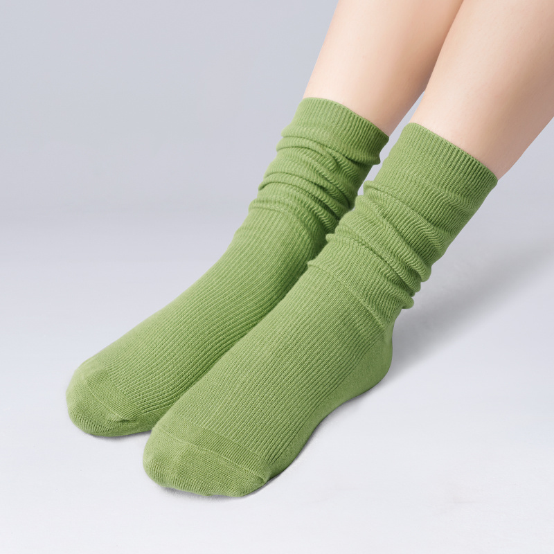 Professional Anti Slip Ballet Dance Socks Unisex Modern Dance Socks Kids Adult Mid Tube Stockings