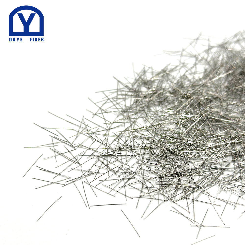 Hot Sale 13MM Metallic Stainless Steel Fibre for UHPC Concrete SS 304 Refractory Micro Stainless Steel Fiber