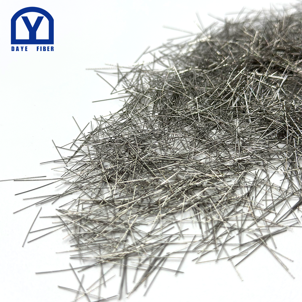 Hot Sale 13MM Metallic Stainless Steel Fibre for UHPC Concrete SS 304 Refractory Micro Stainless Steel Fiber