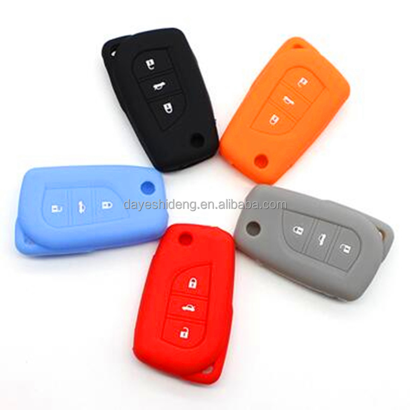 Silicone Rubber Car key cover case for All car model