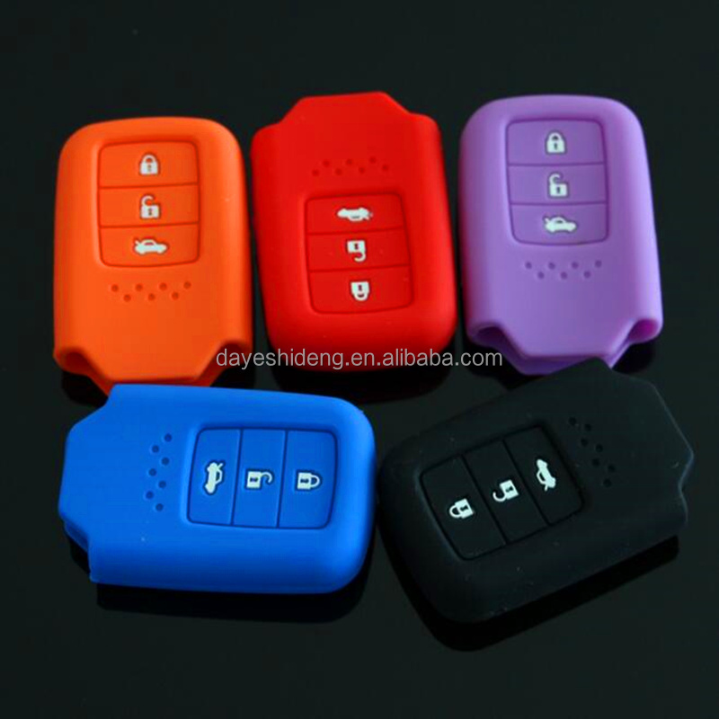 Silicone Rubber Car key cover case for All car model