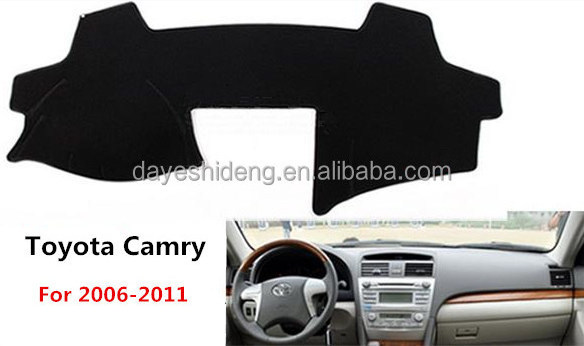 TAIJS Factory Polyester fabric Car Dashboard Mat Cover for Toyota Camry Rav4 Camry Crown Corolla Vios Highlander Land Cruiser