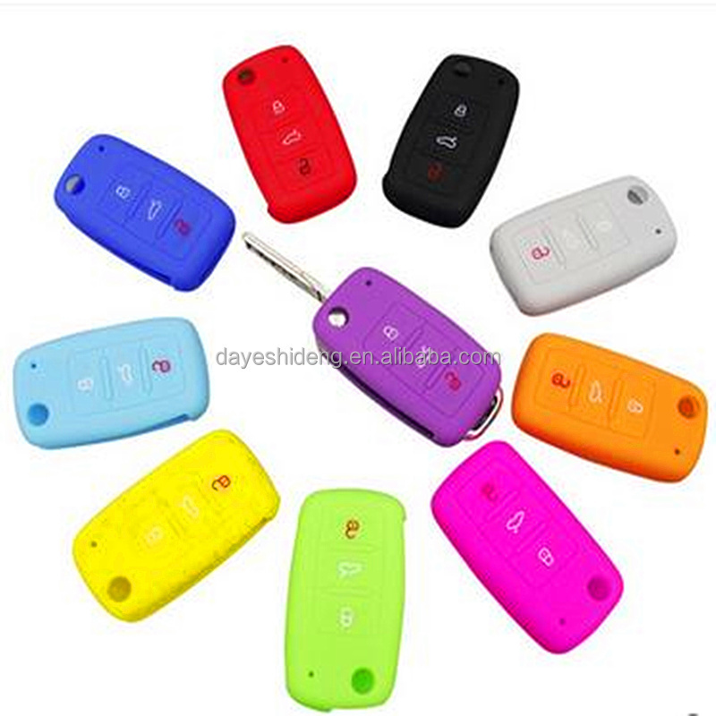 Silicone Rubber Car key cover case for All car model