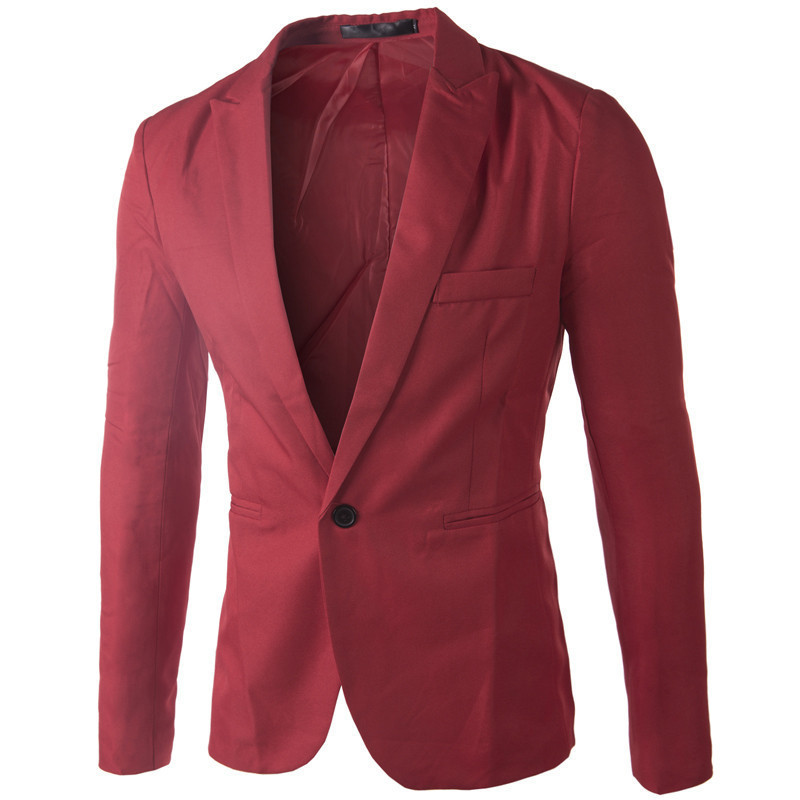 Brand Sky Blue Blazer Men Costume Veste Homme 2018 New Arrival Mens Slim Fit Blazer Jacket Stylish Red Black Pink Suit