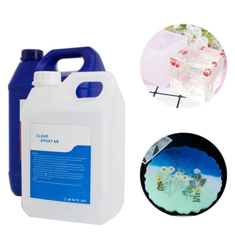 EPOXY Resin 2 Gallon Kit General Purpose Coating and Casting AB Glue  2 Part Casting Resin for Art Craft Jewelry Making River