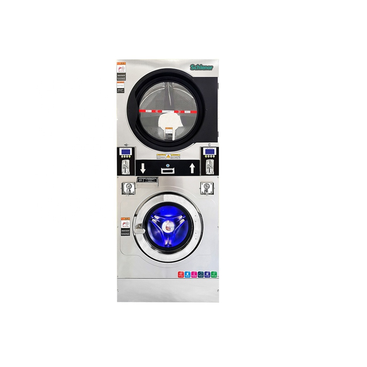 Industrial cloth washing machines and drying machines 20kg