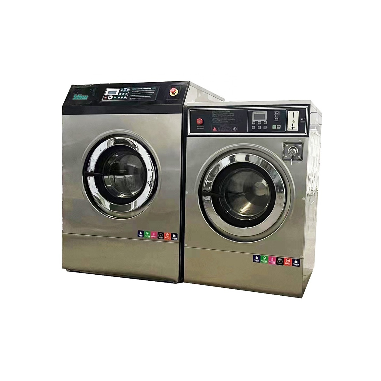 XGD-15 Manufacturer Wholesale Convenient Laundry Extracting Dryer and Washer Coin Operated Commercial Vending Washing Machine