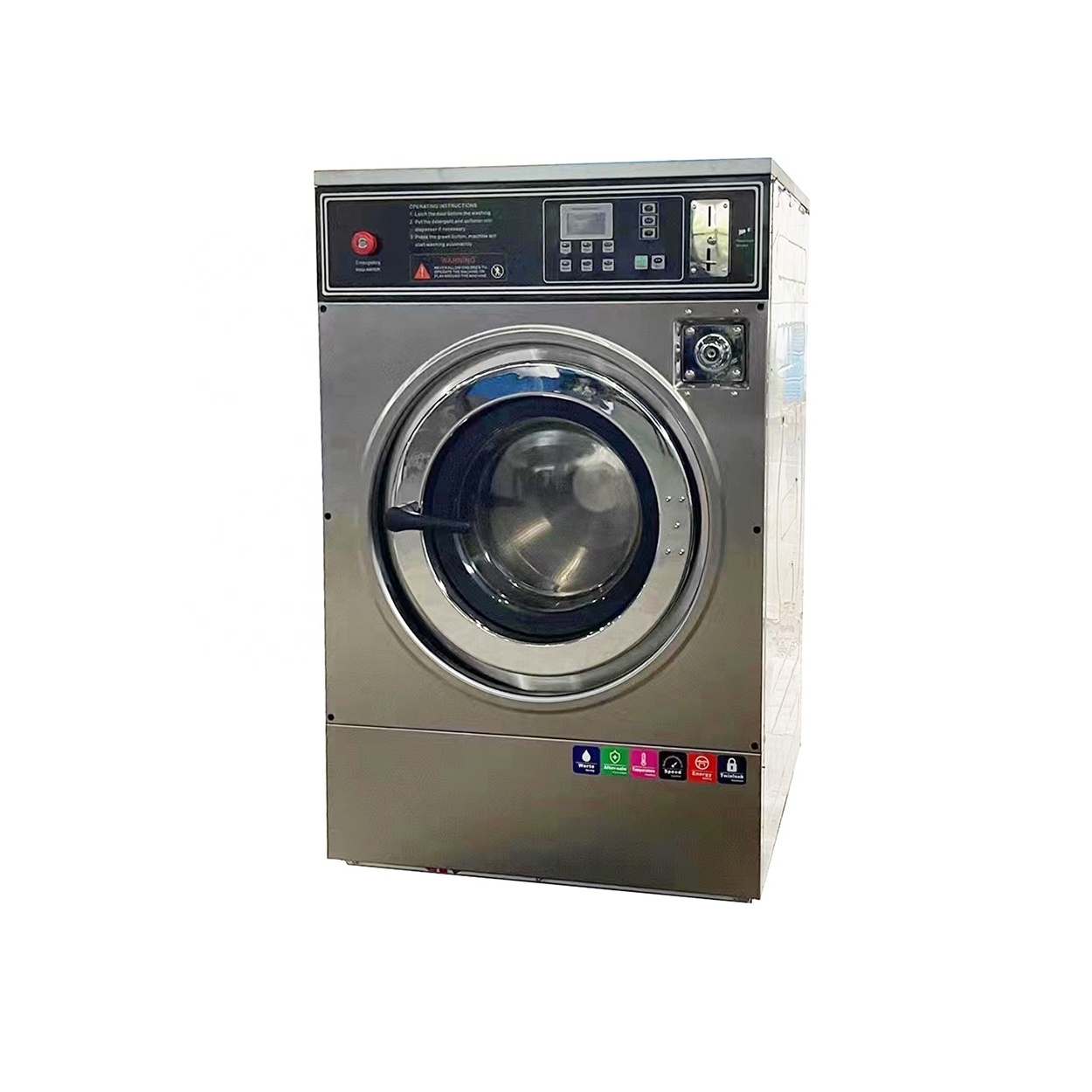 XGD-15 Manufacturer Wholesale Convenient Laundry Extracting Dryer and Washer Coin Operated Commercial Vending Washing Machine