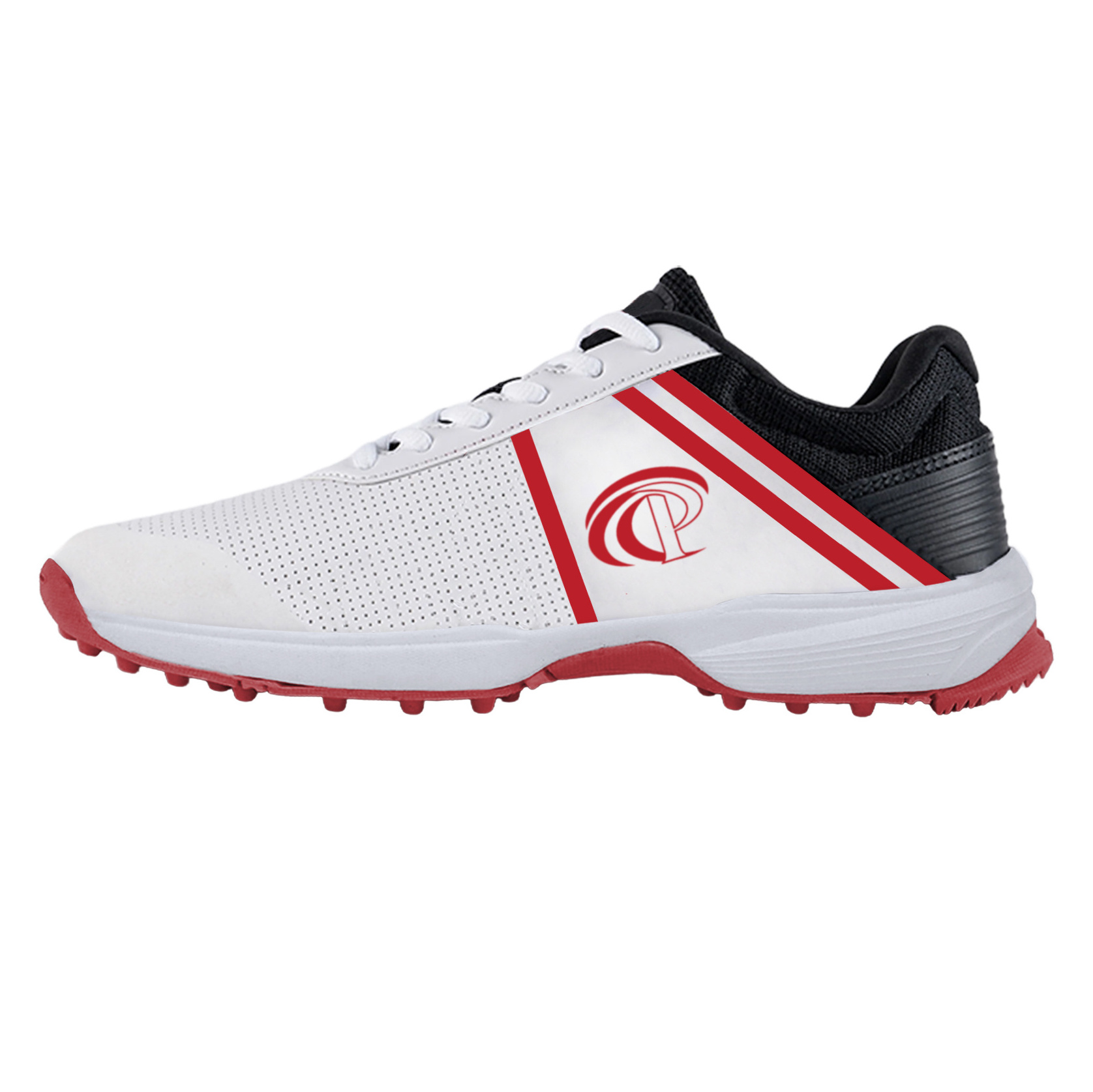 Custom men new  rubber sole professional sport cricket shoes for sale