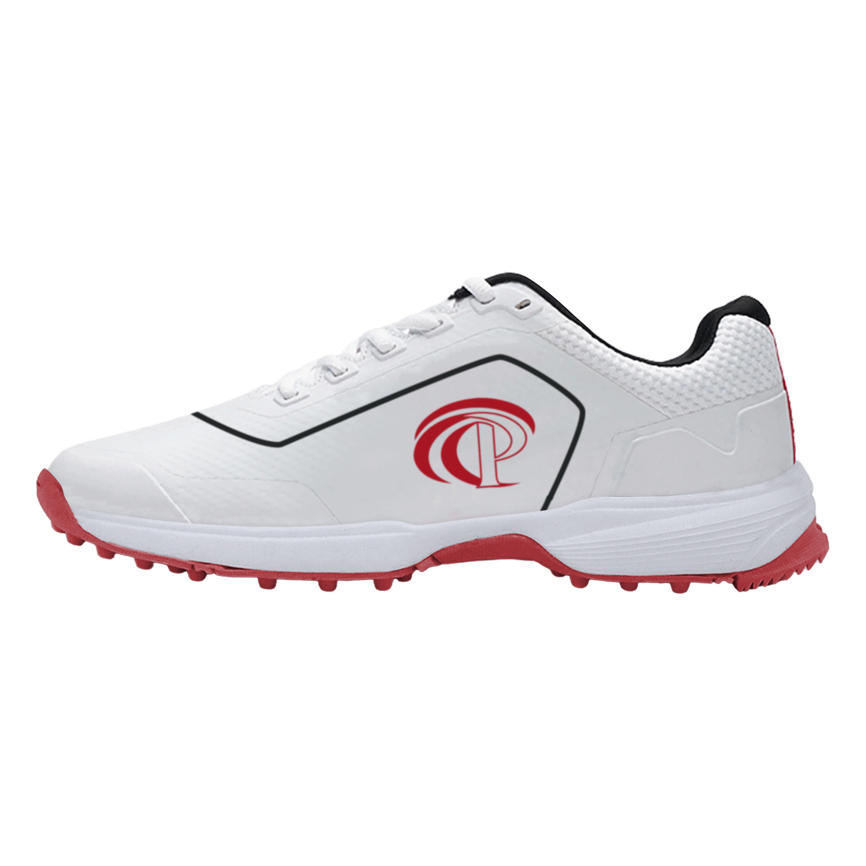 Custom men new  rubber sole professional sport cricket shoes for sale