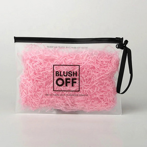 Best Selling zip lock frosted bags printed cloth plastic bag tshirt ziplock packaging bag