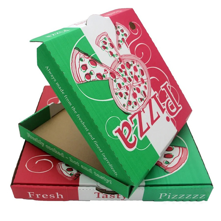 Free Shipping Custom Corrugated Printed Pizza Delivery Box Shipping For Motorcycle