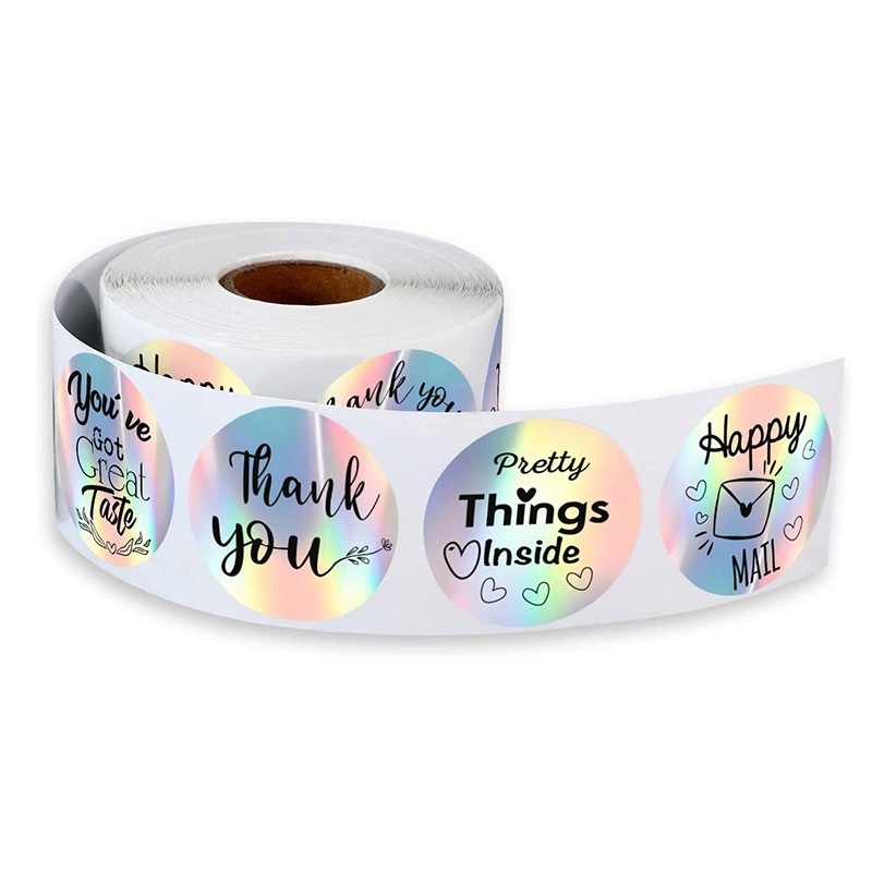 Hologram Sticker Clothing Package Box Custom Hard Hat Size Stickers For Clothing