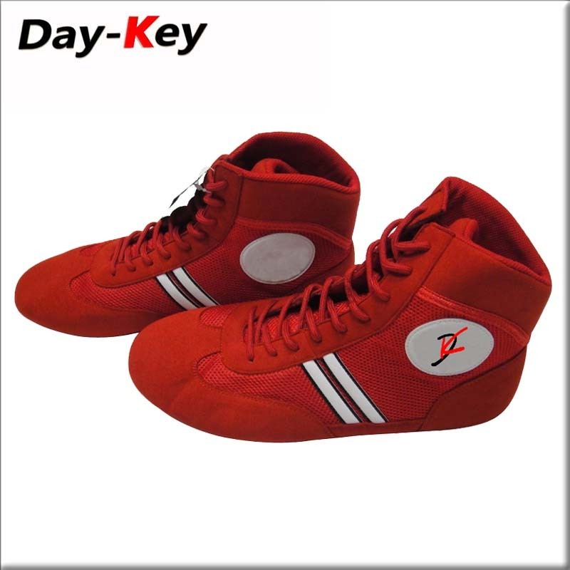 Latest Leather Wrestling Sambo Shoes Grappling MMA Powerlifting Endorsed by Russian Sambo Federation