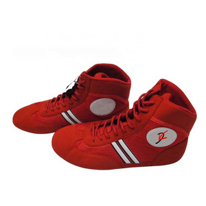 Latest Leather Wrestling Sambo Shoes Grappling MMA Powerlifting Endorsed by Russian Sambo Federation