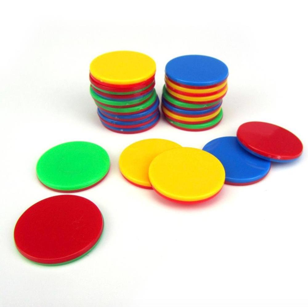 Wenzhou Cheap Plastic Place Value Disks token, game value token, plastic token with printed