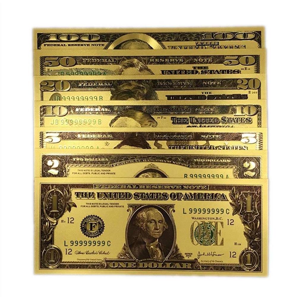 President Collectors Item 24k Gold Plated Commemorative Bank Note