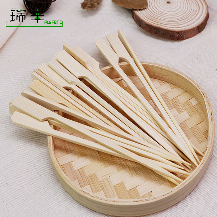 FSC certified High quality teppo gun shaped Natural Bamboo Bbq Grilling Skewer