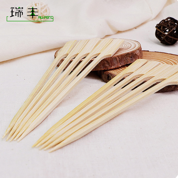 FSC certified High quality teppo gun shaped Natural Bamboo Bbq Grilling Skewer