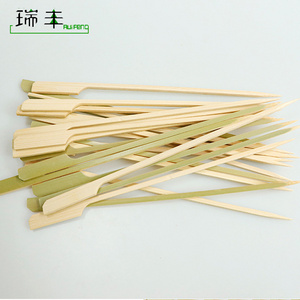 FSC certified High quality teppo gun shaped Natural Bamboo Bbq Grilling Skewer