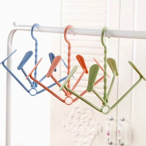 360 Degree Rotate 2 Pair Shoes Drying Rack Plastic Hanging Storage Shelf Shoe Rack Socks Hanger For Shoe Household Accessories