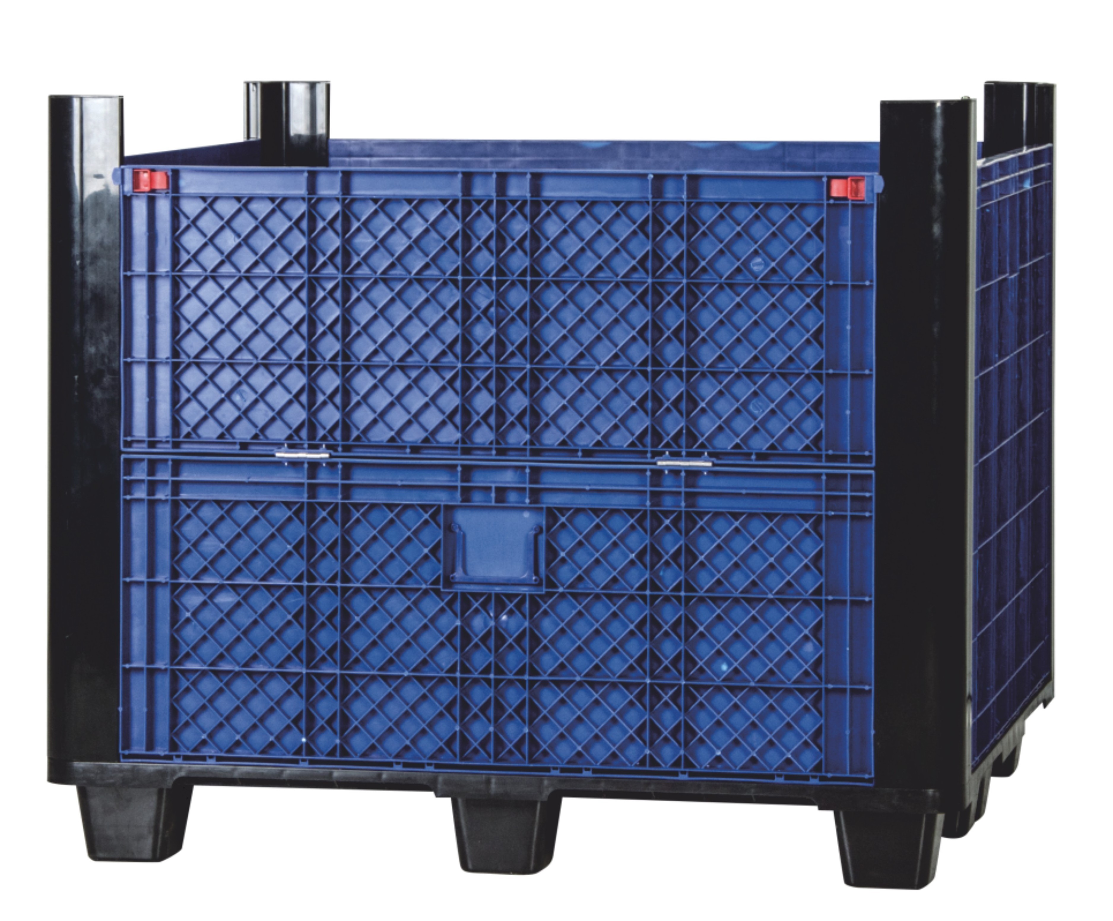 Competitive Price Foldable Logistic Folding Storage Box Collapsible Moving Plastic Pallet Box Heavy Duty Shelf