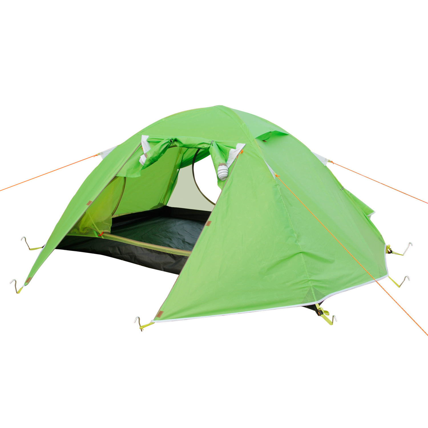 1-2 Person Double Layer Hiking Gear Custom Automatic Camping Tents Mountain climbing Dome Glamping Tent