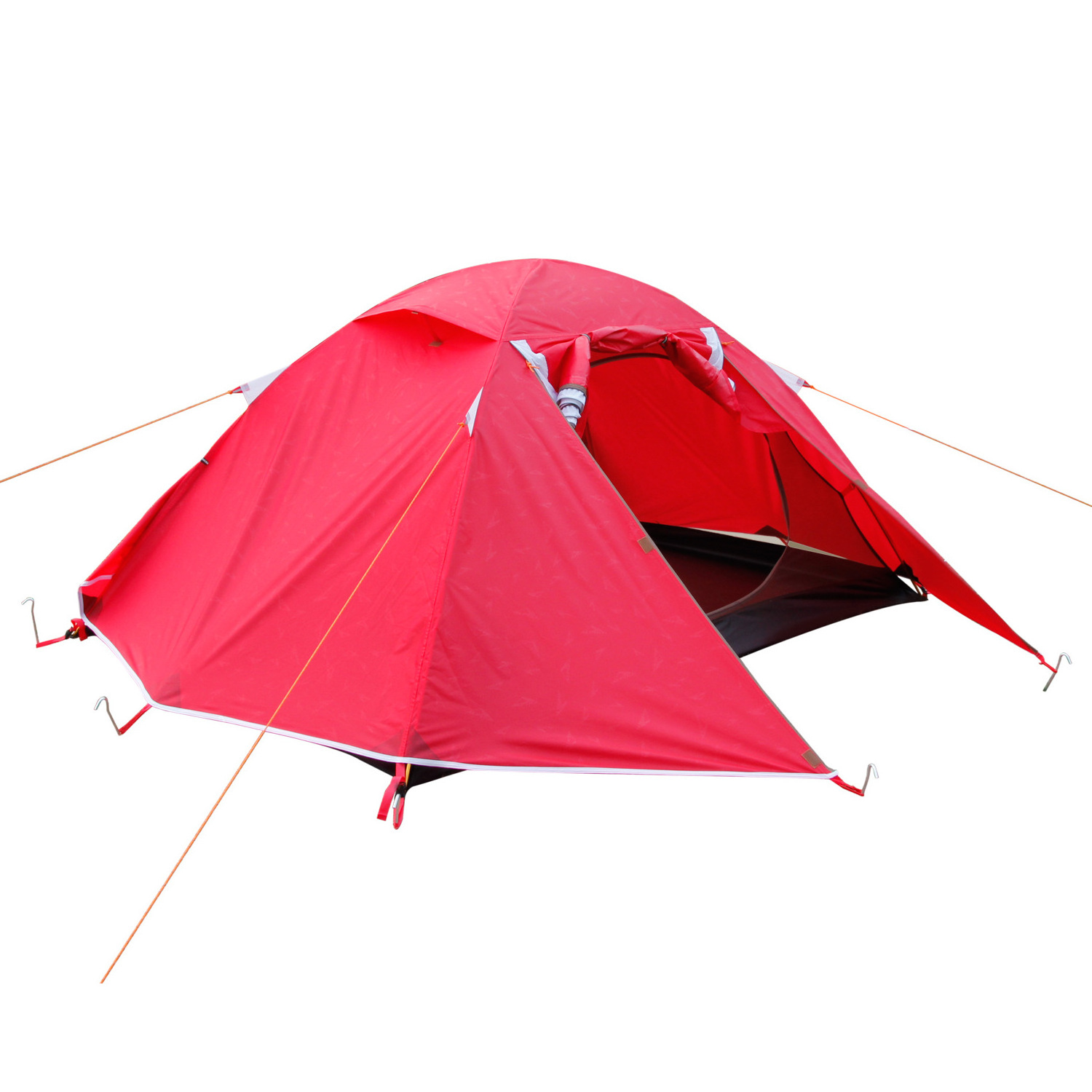 1-2 Person Double Layer Hiking Gear Custom Automatic Camping Tents Mountain climbing Dome Glamping Tent