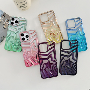 3D Colorful Wish Heart Case For 11Pro 11PM 12Pro 12PM  13Pro 13Promax 14Pro 14Promax 15Pro 15Promax  TPU Phone Back Cover Case