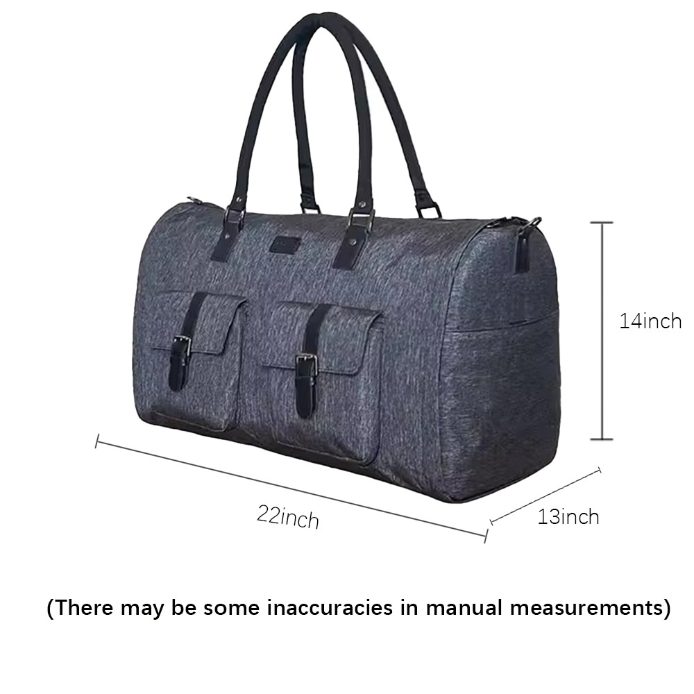 DAYGOS Custom Logo Luxury Travel Garment Travel Duffle Bag With Wheels Tote Garment Bag Suit Bag