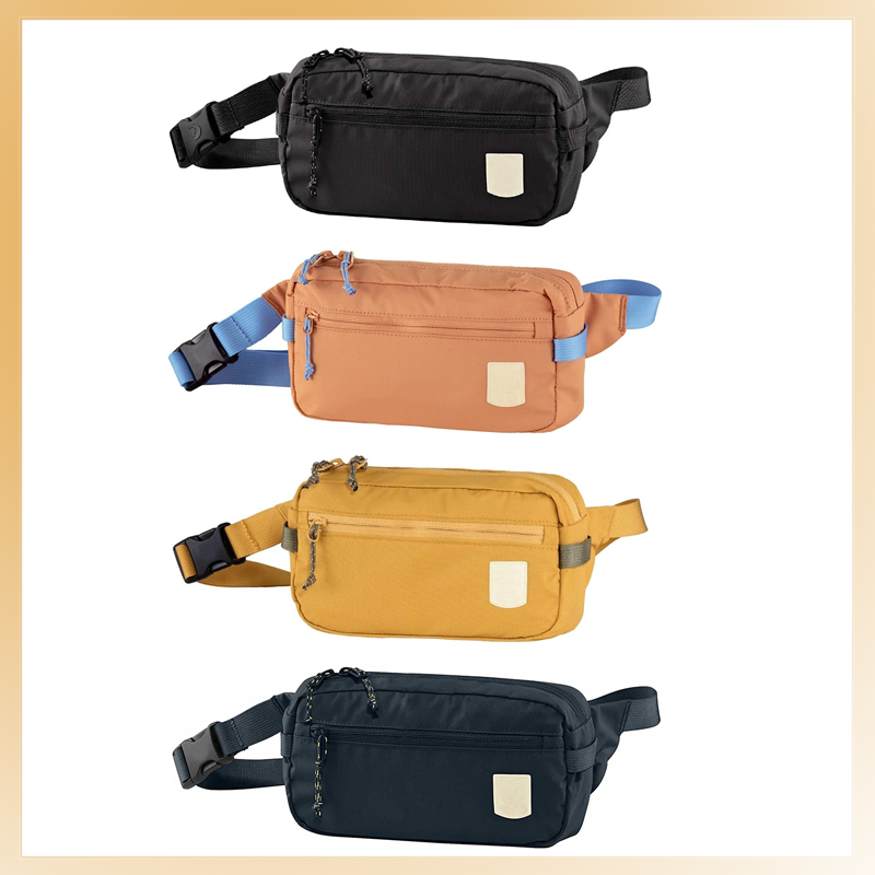 Wholesale Nylon Waist Bag Waterproof Fanny Pack Hip Bum Bag Unisex Casual Style Slim Bag