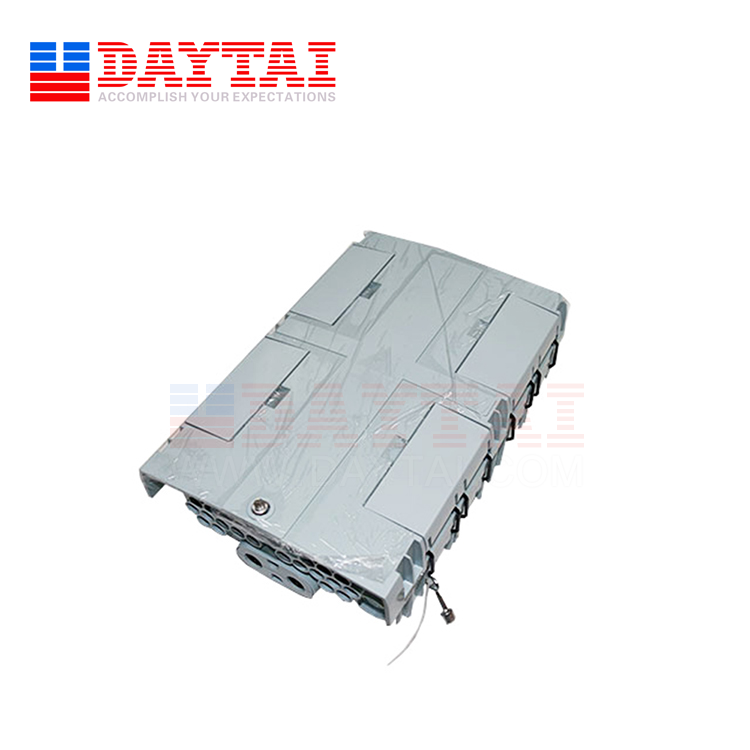 2 inlet 24 outlet Nap Box  Fiber Optic Junction Box 24 Core  Ftth Fiber Optic Distribution Box