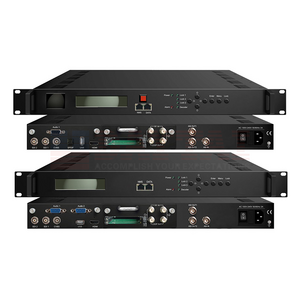 Video Audio outputs CVBS, SDI, BNC, XLR Demodulator descrambler re-mux decoder modules HD IRD