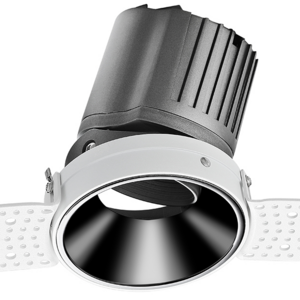 Factory sale LED Adjustable Recessed Ceiling downlight 20W Trimless Led Cob Ceiling Spotlight