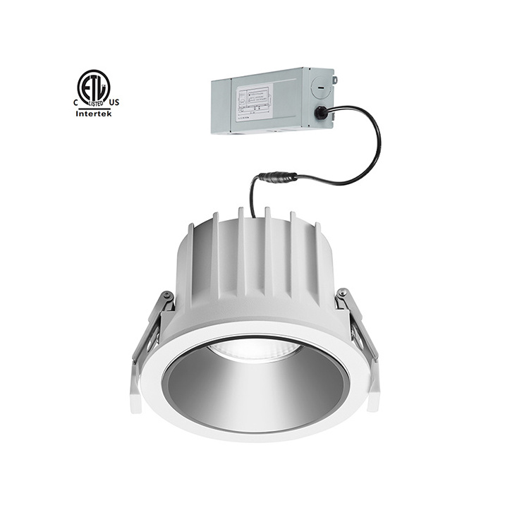 Venus IP54 series 12W 15W 20W 30W 40W 50W 55W Recessed LED Down light 4 inch 5 inch 6 inch 7 inch  8 inch ETL COB LED Downlight