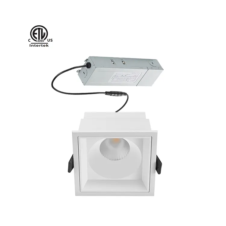 Magic Series LED Down Light 100v-120v Round Recessed Spot Lighting White Black Down lights LED Ceiling Downlight For Home Hotel