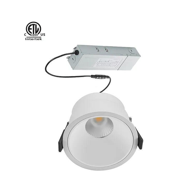 Magic Series LED Down Light 100v-120v Round Recessed Spot Lighting White Black Down lights LED Ceiling Downlight For Home Hotel