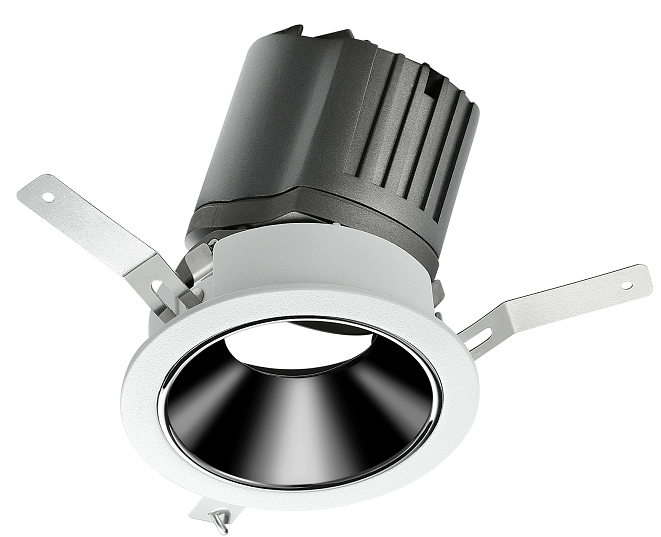 Warm White CCT2700-4000K ETL LED Recessed Light 4 Inch Downlight Dimmable CRI97 White Pinhole Trim AC120V Lightings