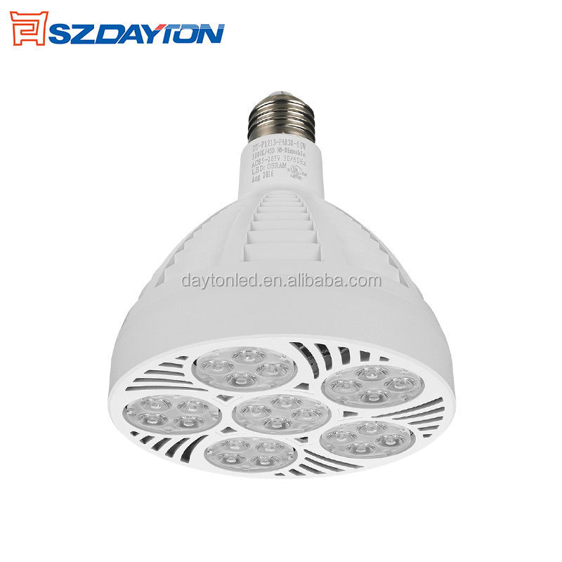 5000lm E27 Par38 Led Bulb 60w,High Power Par38 Led Spot 60w For 100w Halogen Bulb Replacement