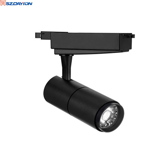 30w High Cri Cob High Lumen Rail Spot Light Led Track Lights For Commercial Lighting Clothing Shop