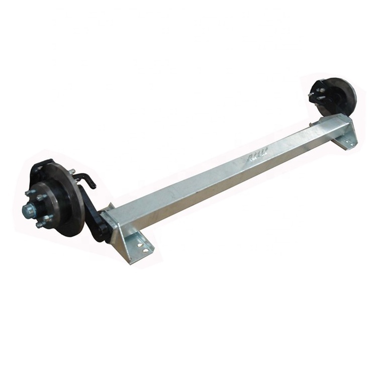 Leaf Spring Trailer 1.5t Half Torsion Axle for RV Boat Trailer Torsion Bar Trailer Axles for Sale